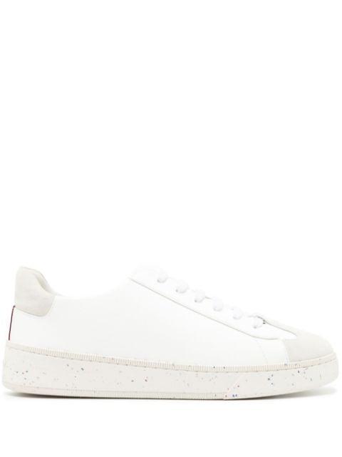 panelled leather sneakers by BALLY