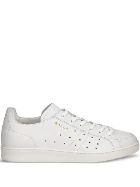 perforated leather sneakers by BALLY