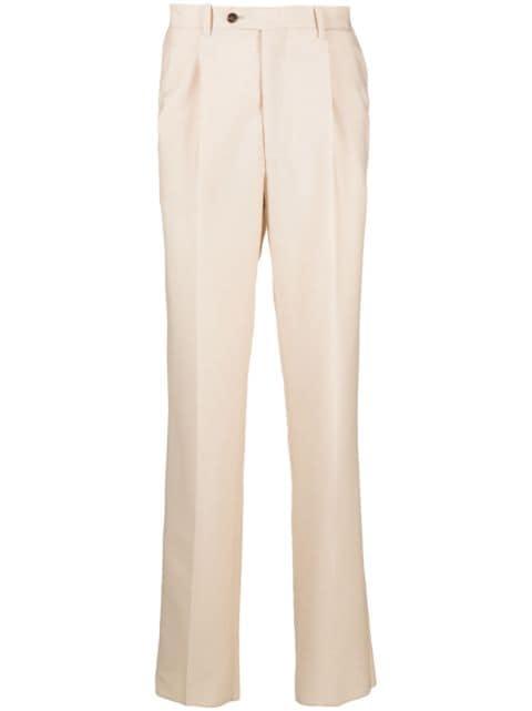pressed-crease tailored trousers by BALLY