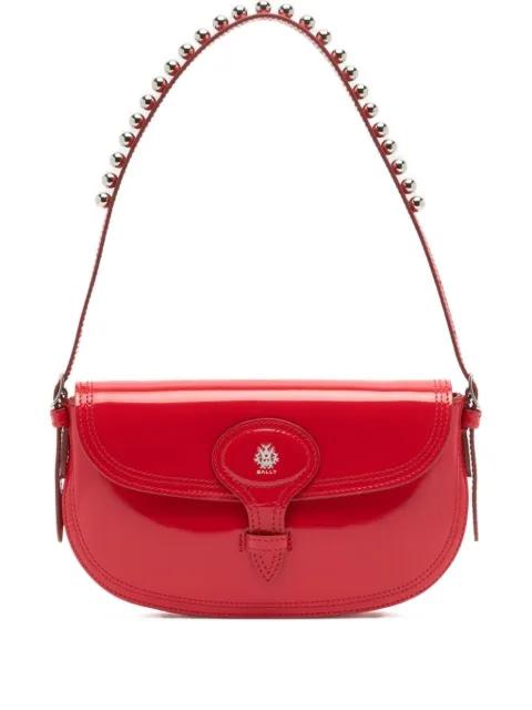 small studded-handle shoulder bag by BALLY