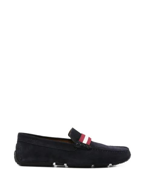stripe-detail loafers by BALLY