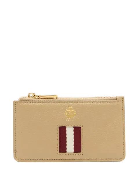 stripe logo-motif wallet by BALLY