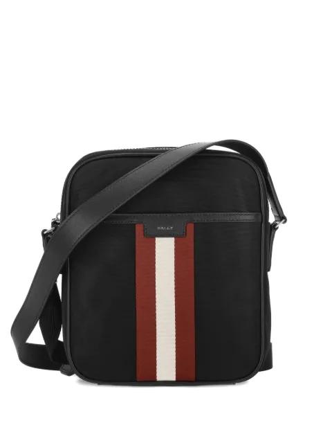 stripe messenger bag by BALLY