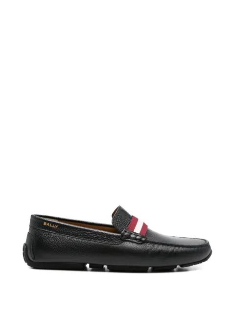 striped loafers by BALLY