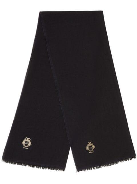 x Adrien Brody Travel Collection scarf by BALLY