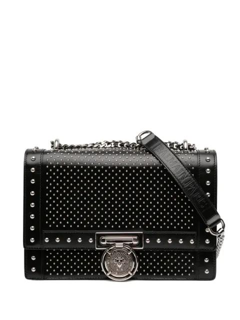 2000-2025 Studded Leather BBox 20 shoulder bag by BALMAIN 