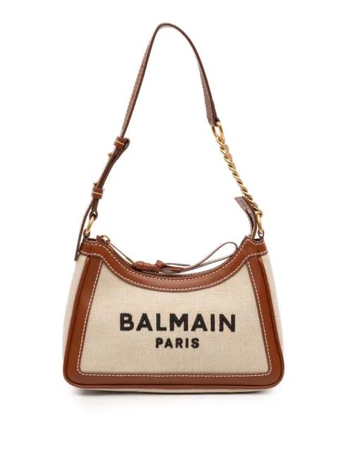 2000-2026 Canvas B Army Logo shoulder bag by BALMAIN 