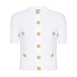 4-pocket knitted cardigan by BALMAIN