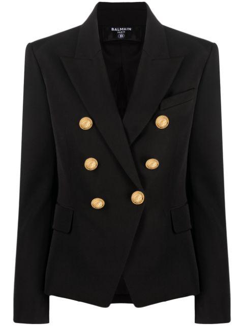 6-Buttons double-breasted blazer by BALMAIN