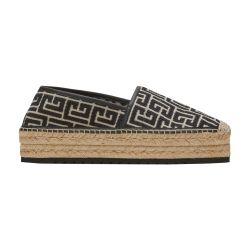 Alex espadrilles with jacquard monogram by BALMAIN