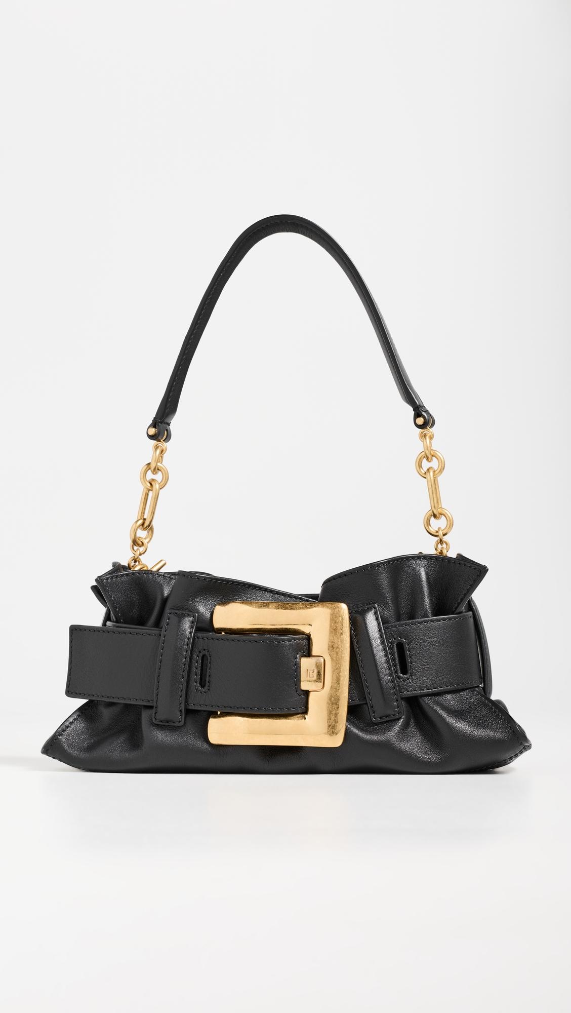 Anthem Calfskin Mini Handbag by BALMAIN