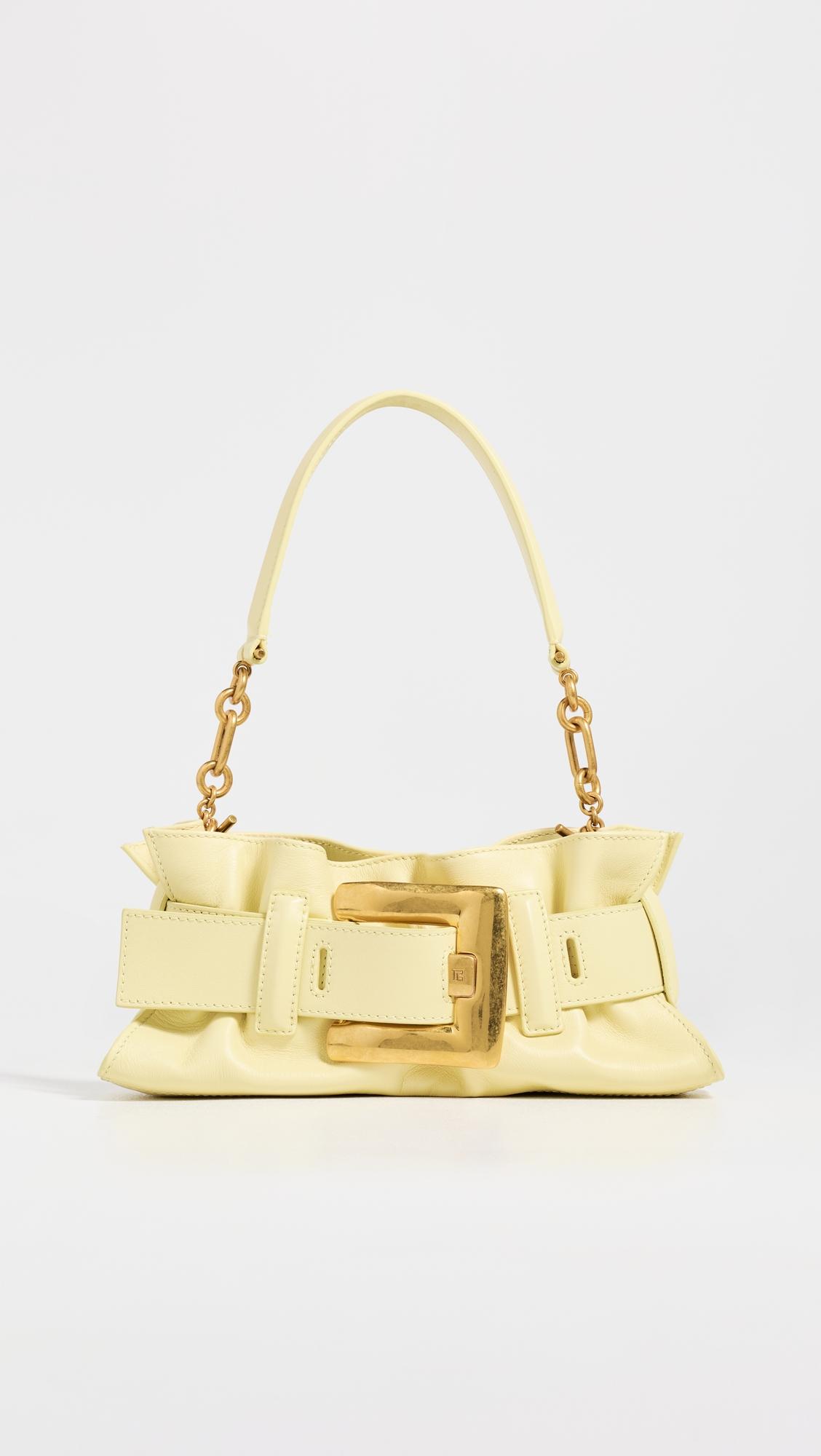 Anthem Calfskin Mini Handbag by BALMAIN