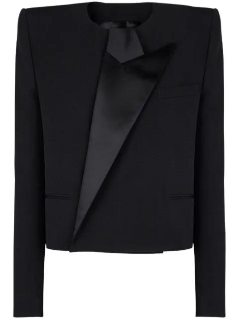 Asymmetric Spencer jacket by BALMAIN