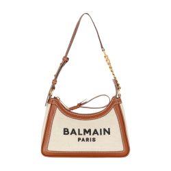 B-Army canvas bag with leather inserts by BALMAIN