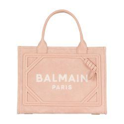B-Army small suede tote bag by BALMAIN