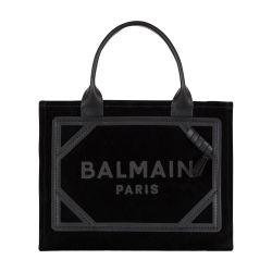 B-Army small suede tote bag by BALMAIN