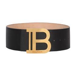 B-Belt leather belt by BALMAIN