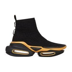 B-Bold high-top mesh trainers by BALMAIN