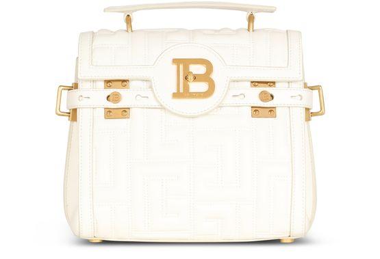 B-Buzz 23 quilted leather bag by BALMAIN