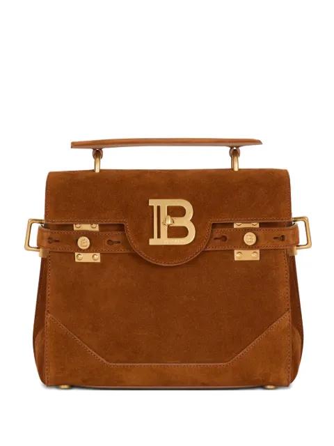 B-Buzz 23 suede tote bag by BALMAIN