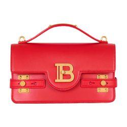 B-Buzz 24 smooth leather bag by BALMAIN