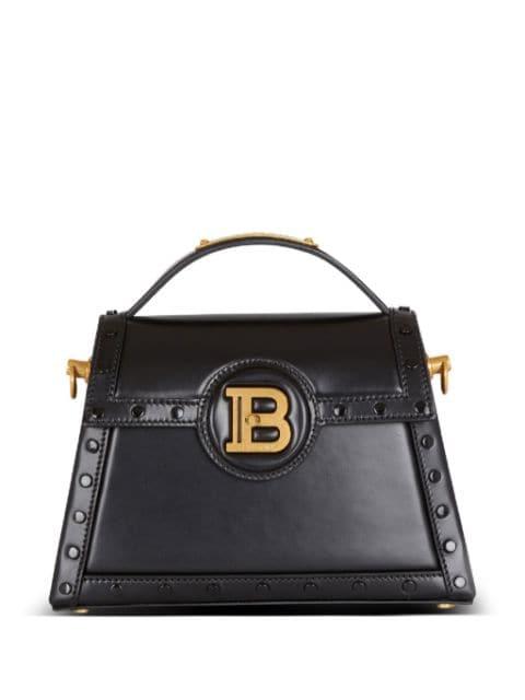 B-Buzz Dynasty leather tote bag by BALMAIN