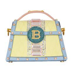 B-Buzz Dynasty small suede bag by BALMAIN