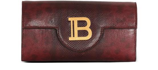 B-Buzz Leather Wallet Karung by BALMAIN