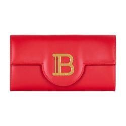 B-Buzz calfskin leather wallet by BALMAIN