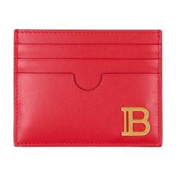 B-Buzz leather cardholder by BALMAIN