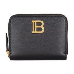 B-Buzz leather wallet by BALMAIN