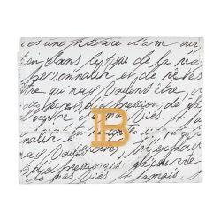 B-Buzz trifold wallet in printed love letter leather by BALMAIN