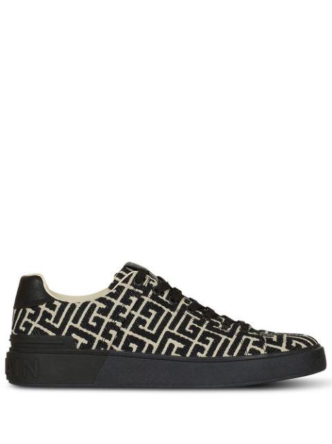 B-Court monogram sneakers by BALMAIN