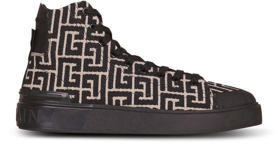 B-Court monogram sneakers by BALMAIN