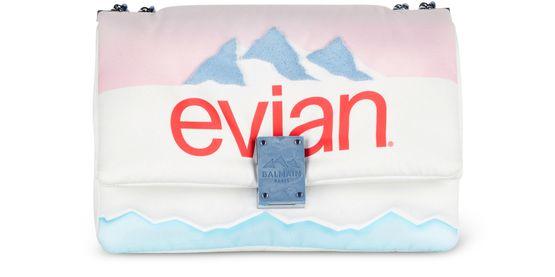 BALMAIN x EVIAN 1945 Soft small bag by BALMAIN