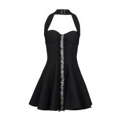 Backless skater dress by BALMAIN