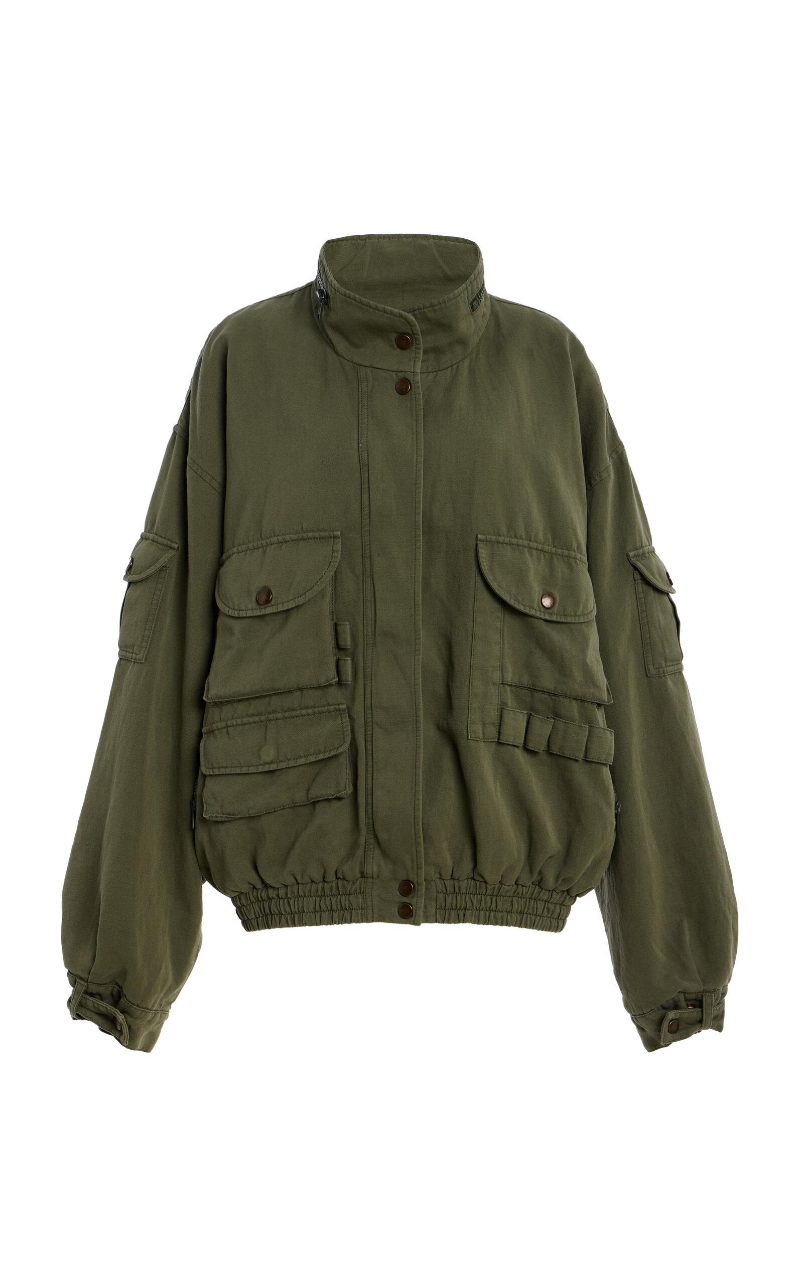 Balmain Cotton Twill Bomber - Moda Operandi by BALMAIN