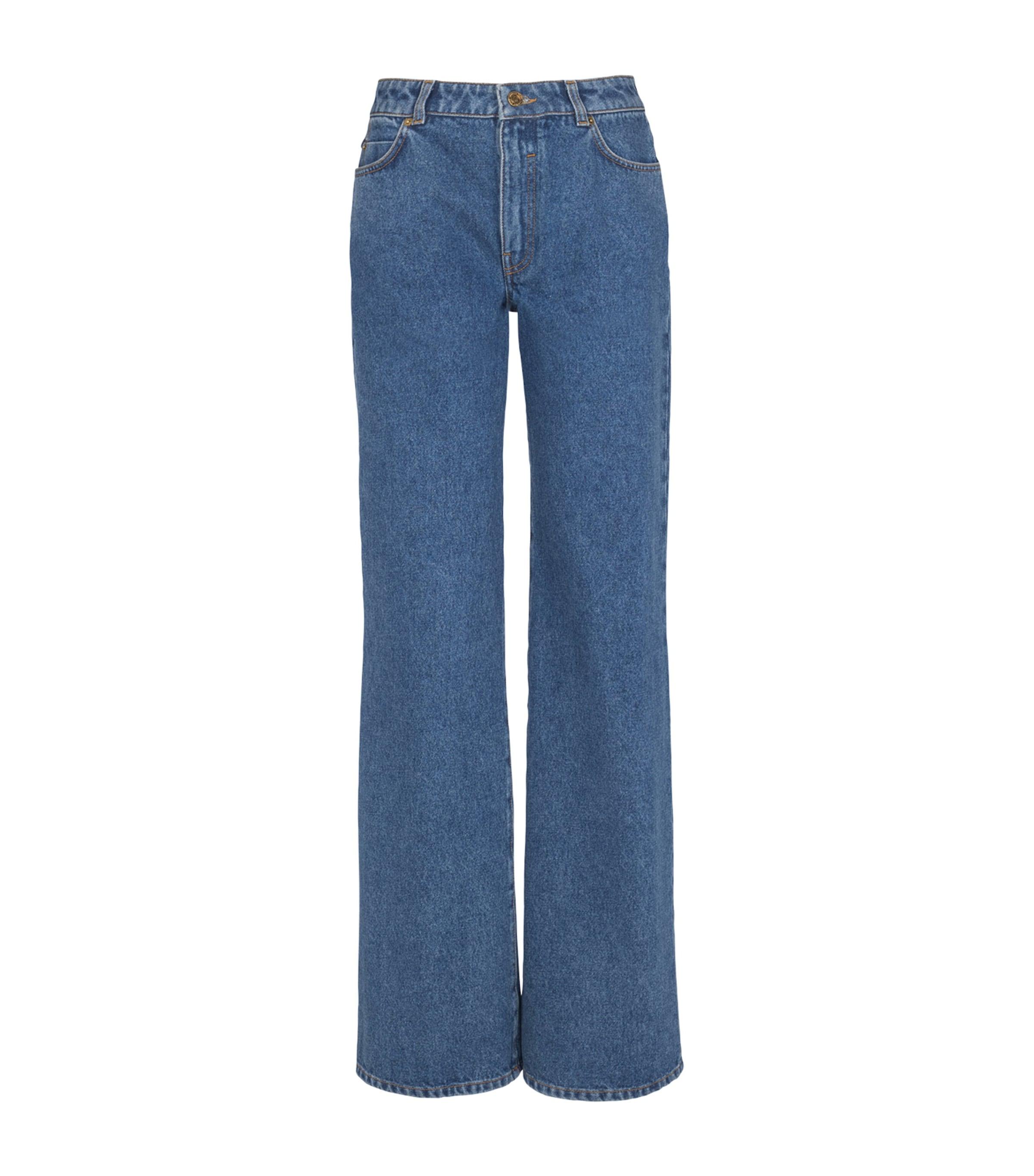 Balmain Elongated Straight Jeans by BALMAIN