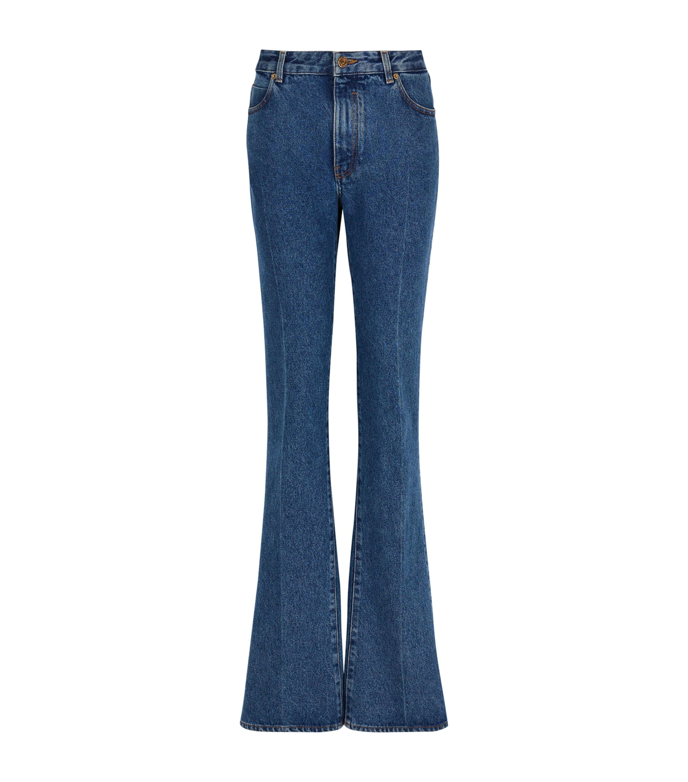 Balmain Elongated Straight Jeans by BALMAIN