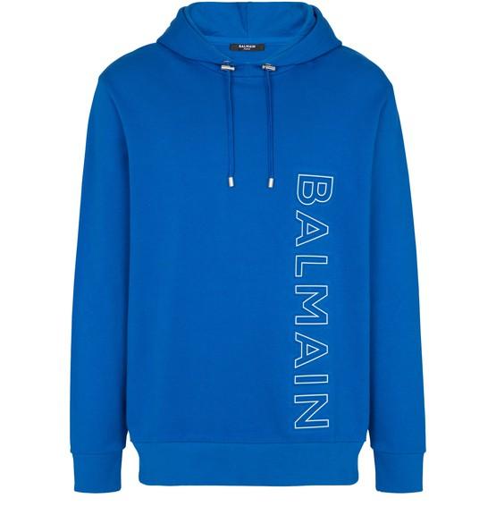 Balmain Embossed Hoodie by BALMAIN