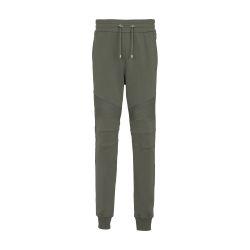 Balmain Paris flocked joggers by BALMAIN