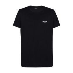 Balmain Paris flocked short-sleeved t-shirt by BALMAIN