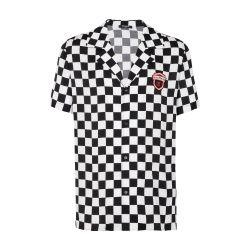 Balmain Racing satin pyjama shirt by BALMAIN