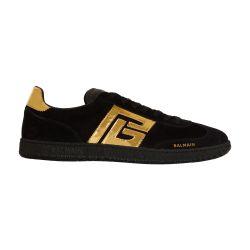 Balmain Swan suede sneakers by BALMAIN