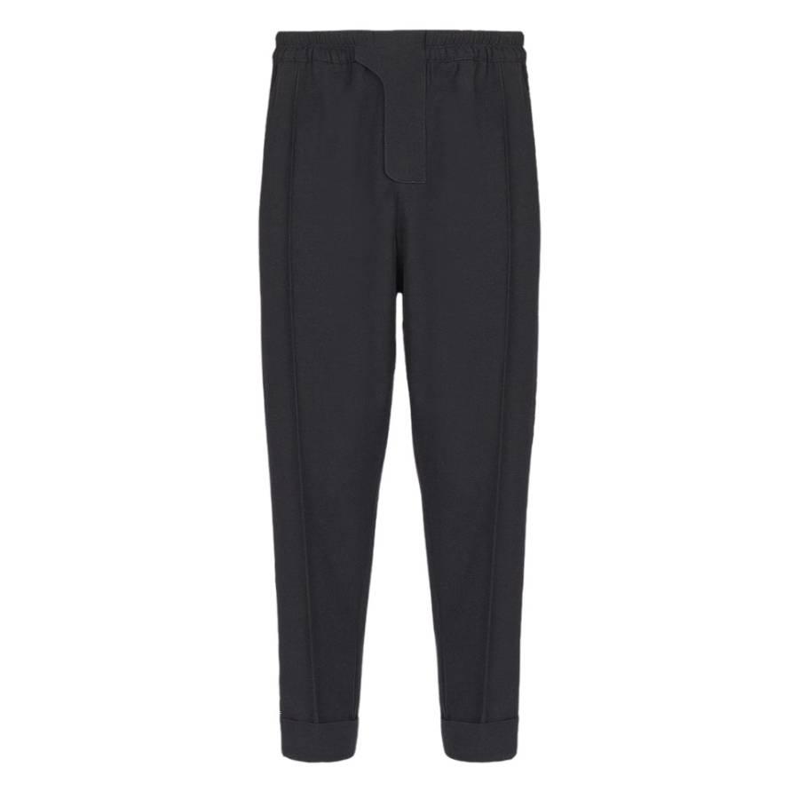 Balmain Tailored Slouch Wool Trousers by BALMAIN