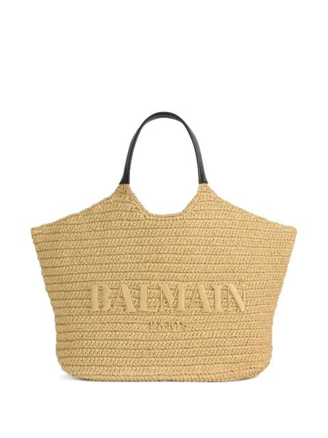 Balmain crochet tote bag by BALMAIN