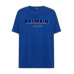 Balmain metallic flocked t-shirt by BALMAIN