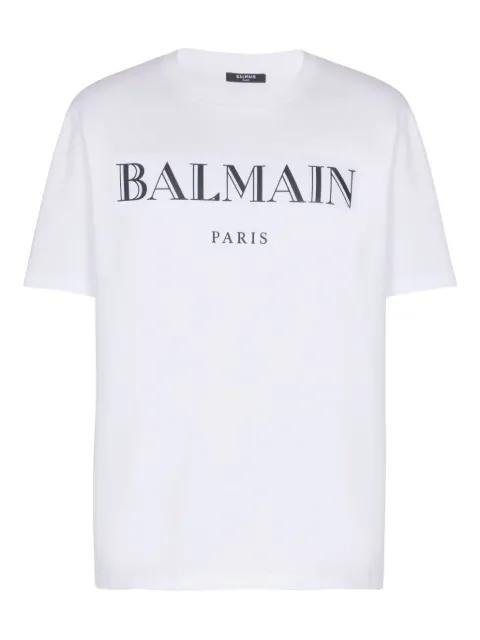 Balmain-print T-shirt by BALMAIN