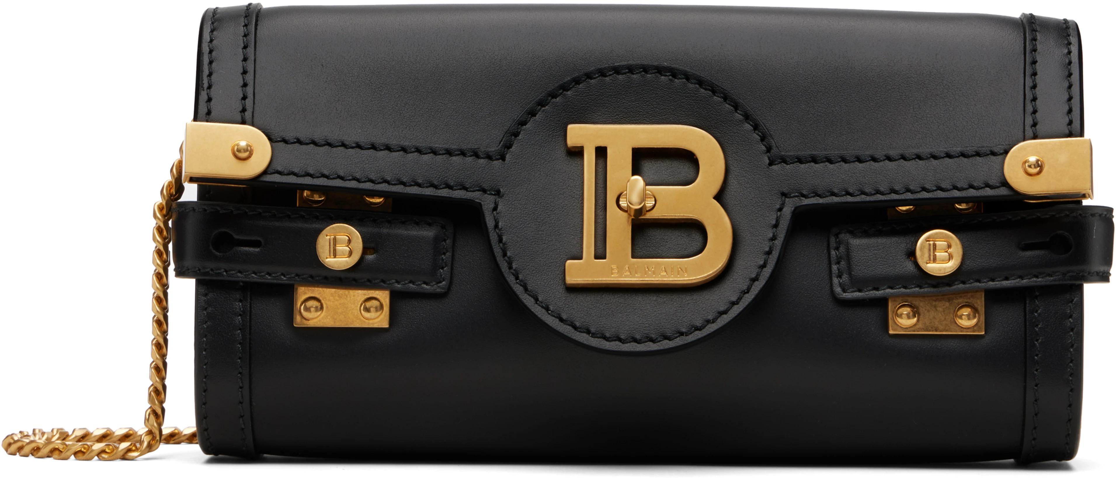 Black B-Buzz Pouch 23 Bag by BALMAIN