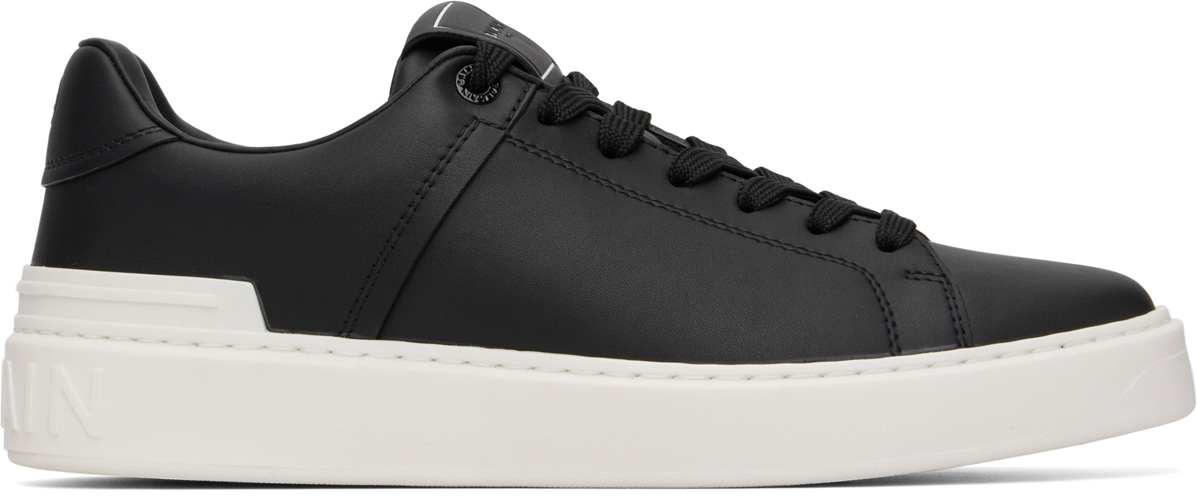 Black B-Court Sneakers by BALMAIN